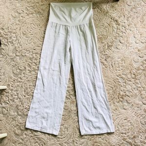 Just Living white linen pants